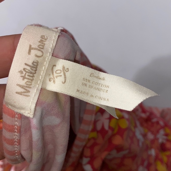 Matilda Jane Annika Girl’s Long Sleeve Twirl Floral Ruffle Dress Size 10 - Picture 12 of 14